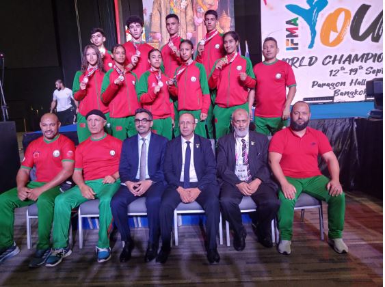 Five Moroccans qualified for the final round of the junior Muay Thai world championships in Thailand and four others won their bronze medals