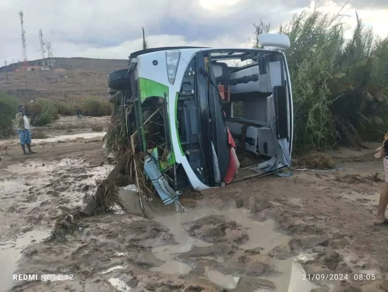 Floods sweep away bus, trap residents and submerge homes… a tragic night in Tata