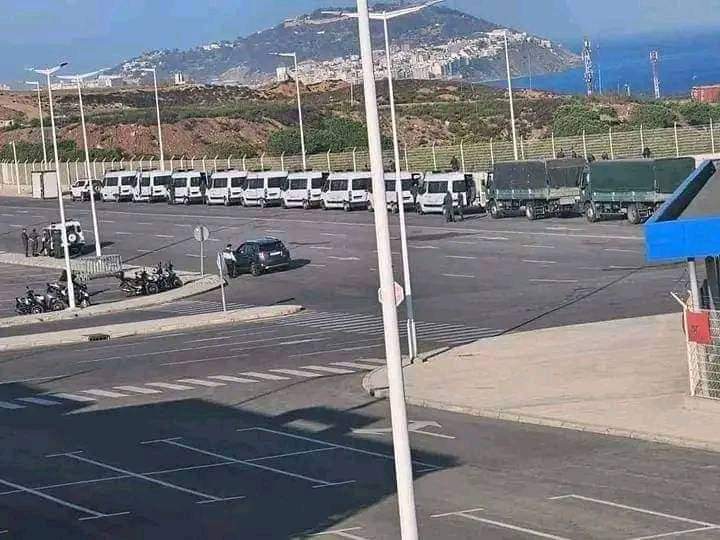 Following Al-Harik's calls, security reinforcements arrived in the city of Fnideq