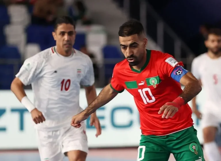 Futsal World Cup.. Moroccan national team wins thrilling victory over Iran and advances to quarter-finals