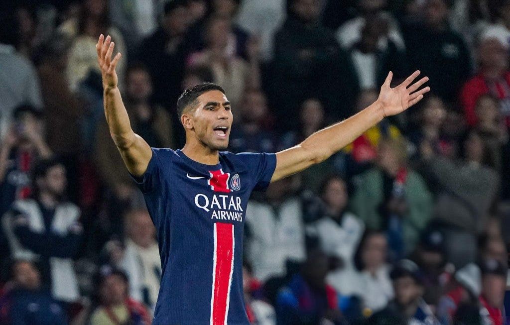Hakimi is the only one to have achieved a historic Arab feat in the Champions League