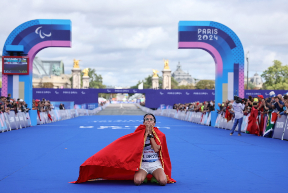 Paris Paralympic Games.. Fatima Zahraa Al-Idrissi wins gold in marathon and Maryam Al-Nourhi wins silver