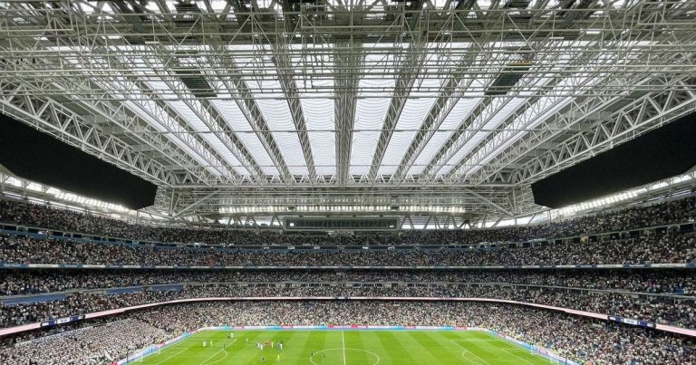Real Madrid suspends concerts at Santiago Bernabeu stadium following complaints from neighbours