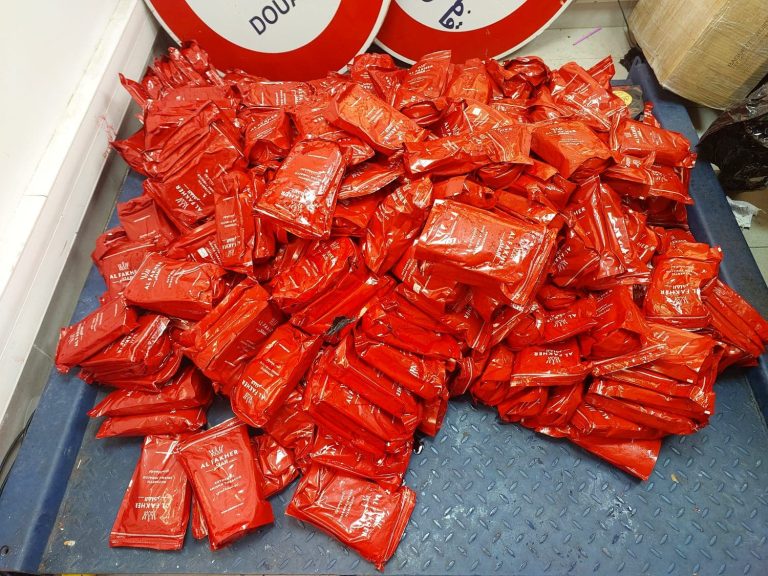 Shtouka: A quantity of “contraband honey” was seized while he went to a nightclub