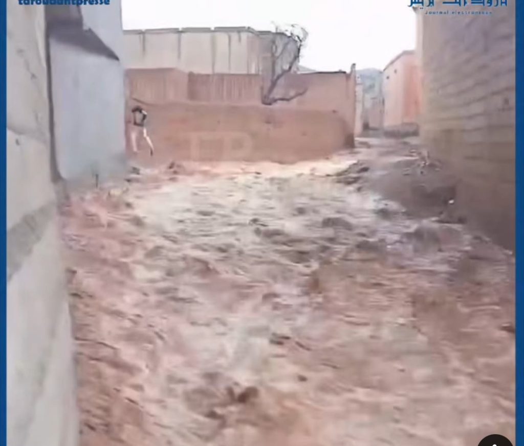Taroudant: The douayrs of the Taliouine region are besieged by flood waters