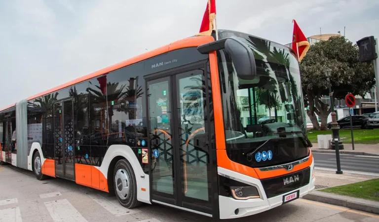 Testing of “Busway” buses began on the streets of Agadir before their official entry into service