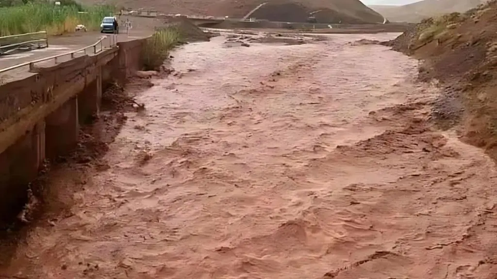 The body of a septuagenarian was found washed away in the waters of the "Agrabo Valley"