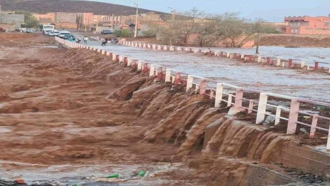 Des inondations torrentielles frappent les régions d'Agdz et de Tzanakht au sud-est