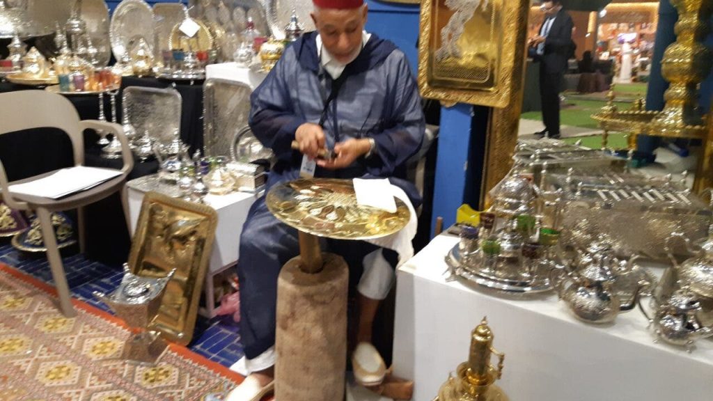 Traditional Moroccan industry is well established in Paris