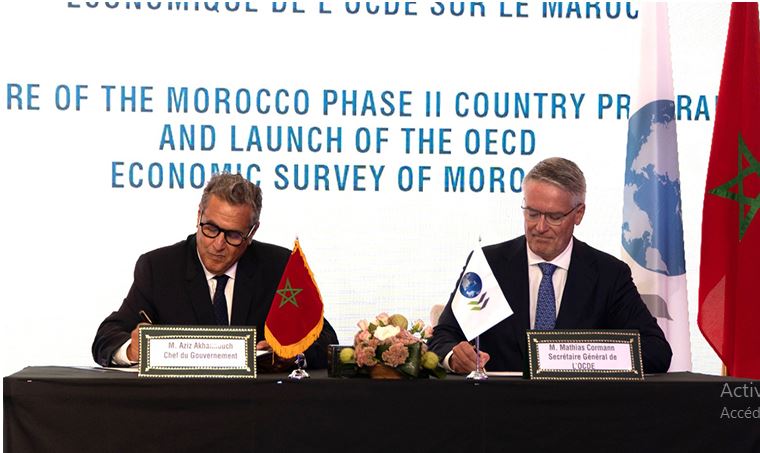 Visit of the OECD Secretary-General: Closing of Country Programme II and discussion of the economic study of the Kingdom of Morocco