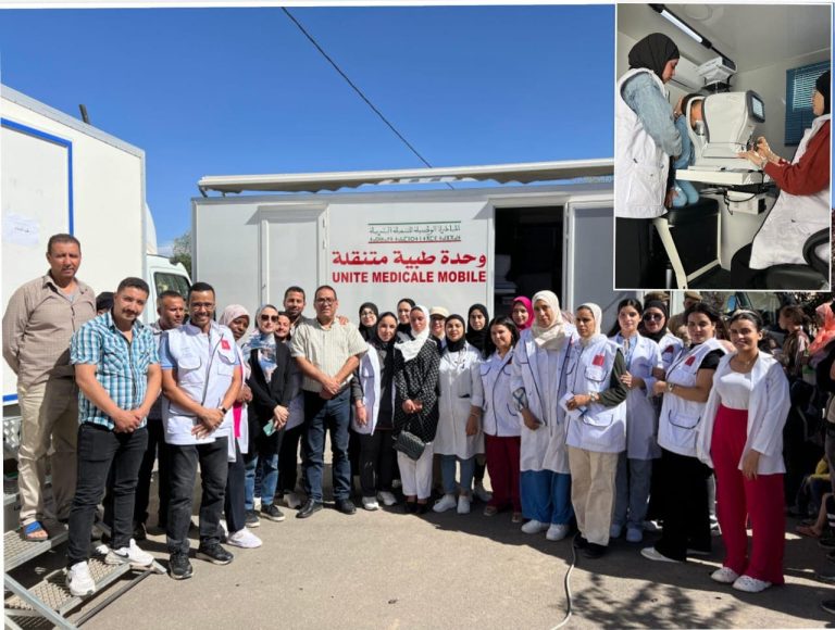 A medical convoy in the province of Ifrane for poor and difficult-to-access rural populations