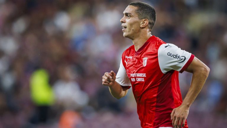 After his brilliance with Portuguese Braga… the marketing value of striker Amine El Ouazzani has increased