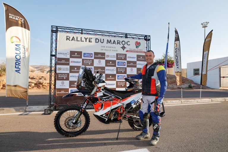 After suffering a serious accident, a French driver died at the Rallye du Maroc