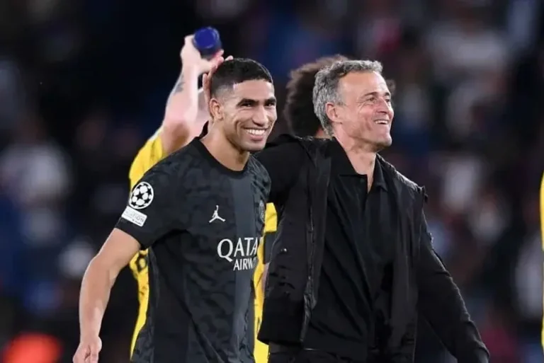 Before facing PSV Eindhoven…an exciting statement from Luis Enrique regarding Achraf Hakimi