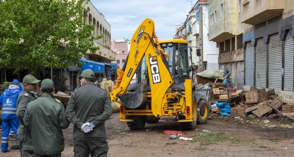 Beni Mellal authorities launch massive campaign to free public domain