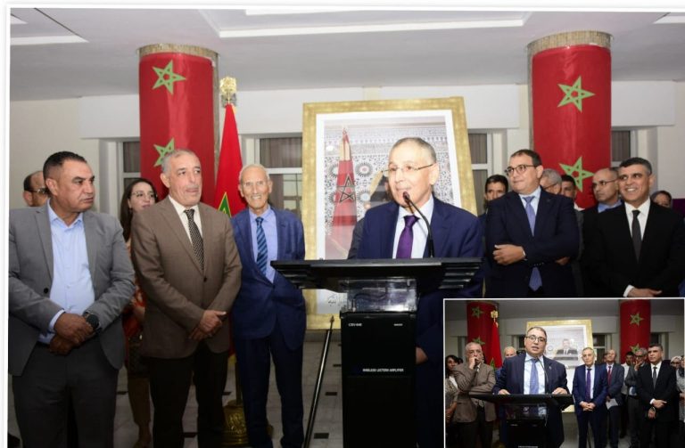 Beni Mellal..Honoring the governor of the Beni Mellal-Khénifra region and the Secretary General of the State
