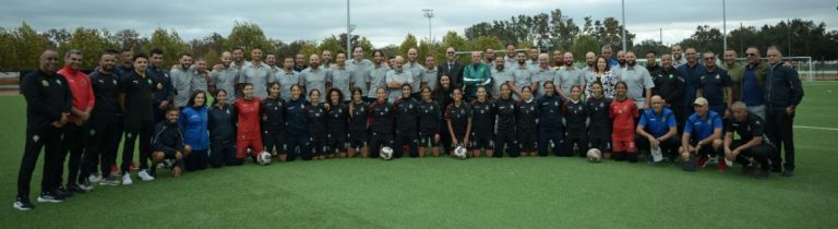Former Moroccan international players established in the Netherlands visiting AS FAR