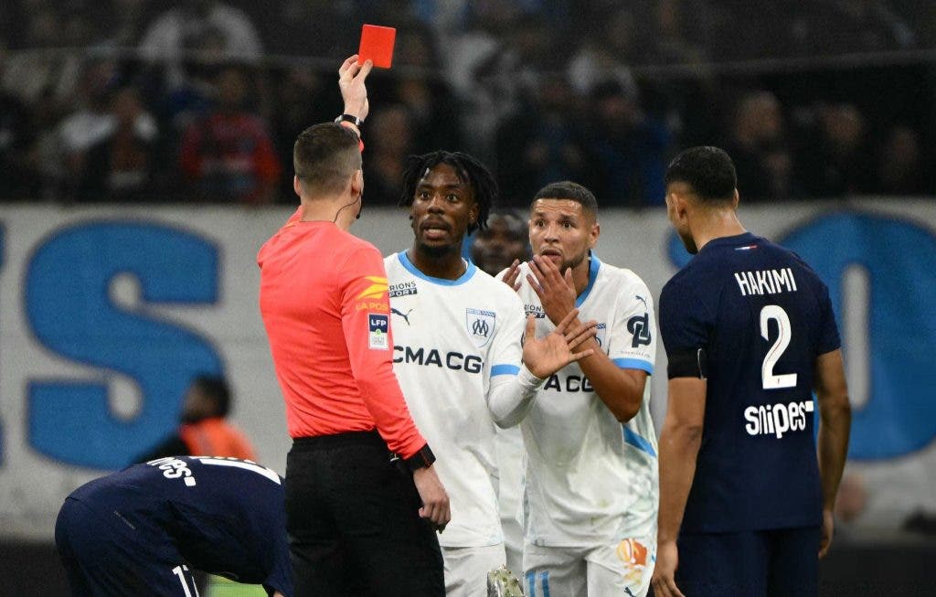 French Clásico referee reveals reason for Amine Harit's expulsion