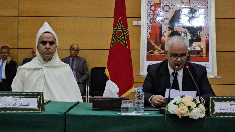 “Garsif” .. Minister Nizar Baraka chairs the inauguration ceremony of the new governor of the region (video)