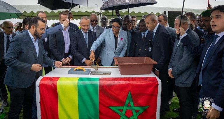 Guinea… lays the first stone for the construction of the Moroccan diplomatic complex