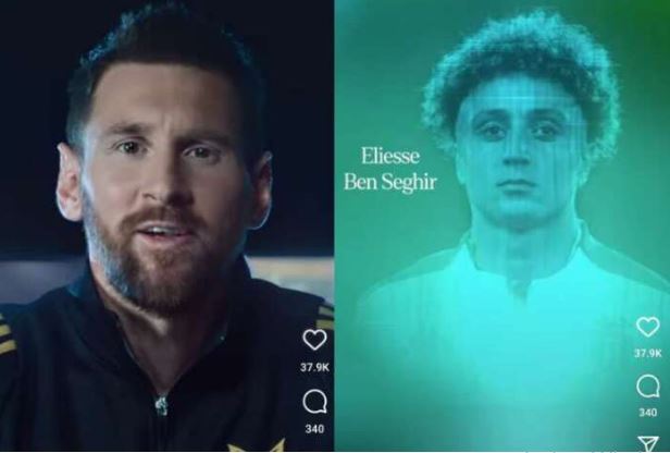 Honor to Moroccan football: World superstar Lionel Messi chose young Moroccan international Elias Ben Sghir, star of Monaco, for his “Adidas” team.