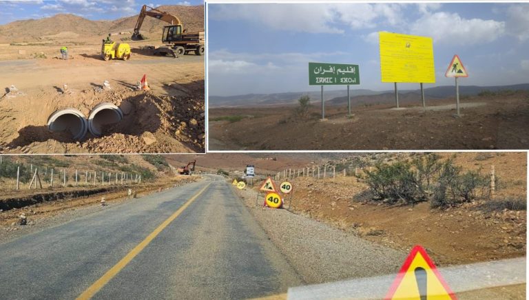 Ifrane: Expansion and strengthening of national road No. 8 at a cost of 53.3 million dirhams