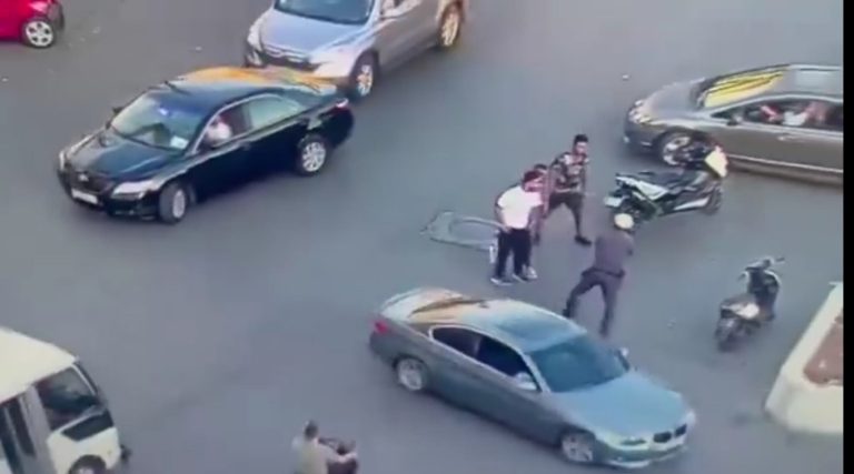 Lebanon: Police officer attacked and beaten while directing traffic