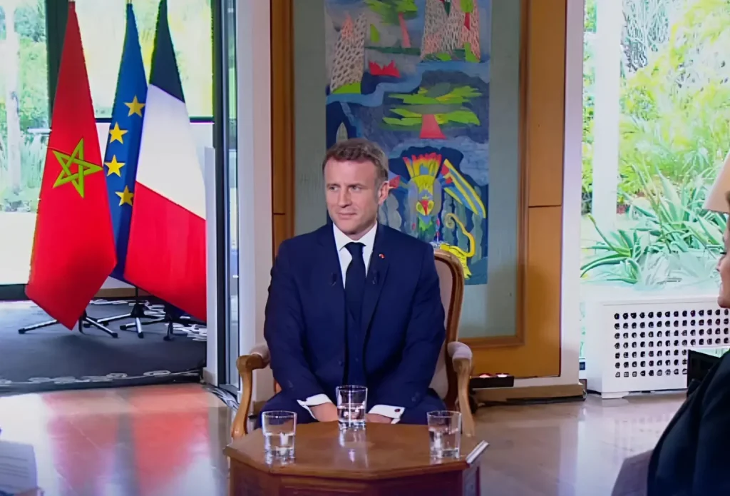 Macron: “France will lead a European diplomatic campaign to support Morocco’s sovereignty over its southern provinces. »