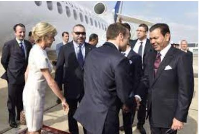 Macron's visit today to Morocco: a robust travel delegation