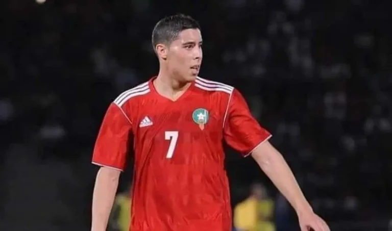 Moroccan national team players mourn the death of Abdelaziz Berrada