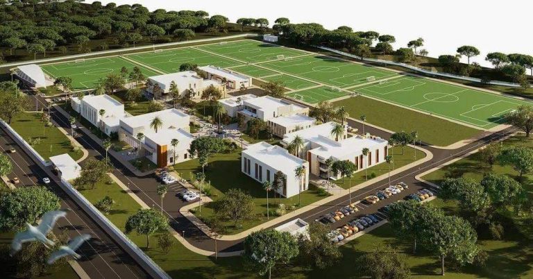Northern League: Choice of contractor responsible for building the Federal Football Training Center