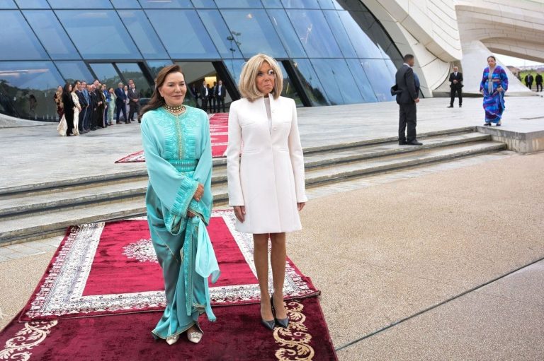 Officially… Princess Lalla Hasnaa, accompanied by Brigitte Macron, inaugurates the Royal Theater in Rabat