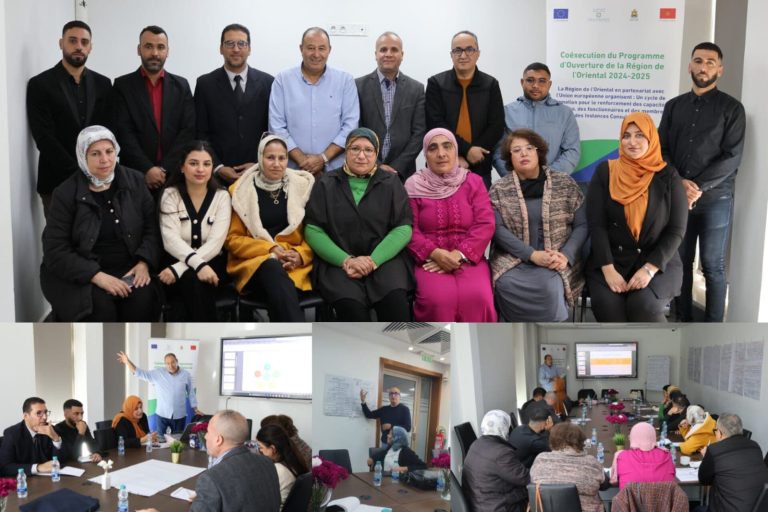 Oujda…training to prepare the “citizen participation” charter in the Eastern region