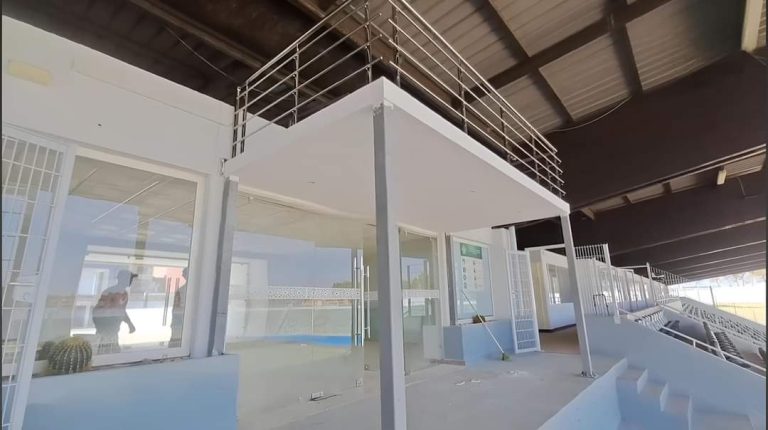 Provide the Stade Honorable d'Oujda with a new superior platform for television broadcasting