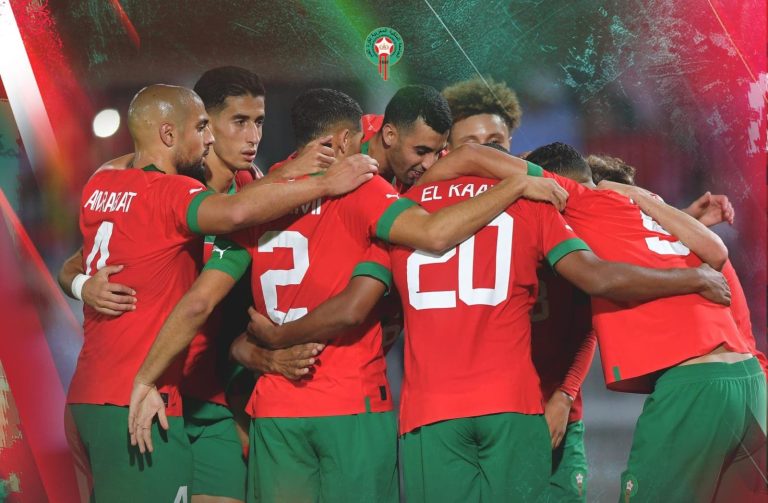 Ranking of the performance of the Moroccan national team players against the Central African Republic