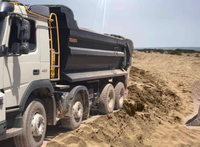 Ras al-Maa group: accusations against sand quarry operators and citizens wondering who protects them