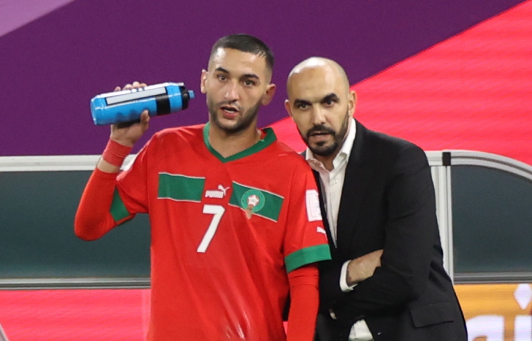 Regragui clarifies the absence of Hakim Ziyech from the Moroccan national team