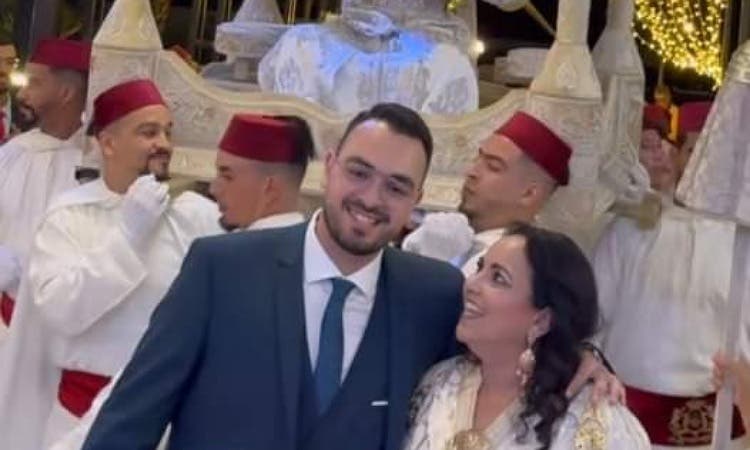 Saadia Azkoun célèbre le mariage de son fils Mahdi en présence d'artistes de renom