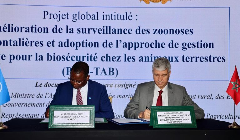 Signing of several cooperation programs and projects between the Ministry of Agriculture and FAO