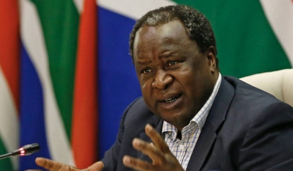 South Africa.. The death of Tito Mboweni, the country's most prominent anti-apartheid activist
