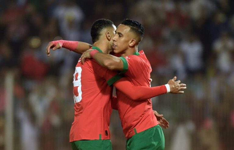 Summary and goals of the Moroccan Central African Republic team 0-4 (video)