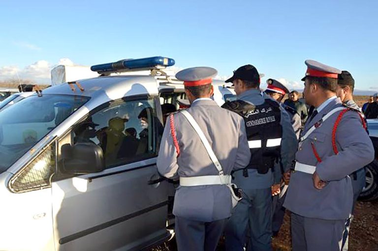 Taza.. The Royal Gendarmerie puts an end to a dangerous drug trafficker in Matmata