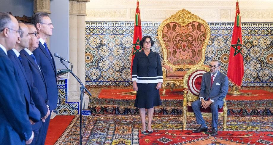The King receives the new members appointed to the Superior Council of Audiovisual Communication