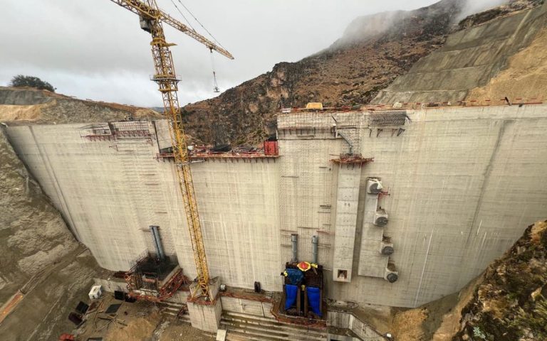 The Ministry of Equipment accelerates construction work on the Sidi Abbou dam in Taounate