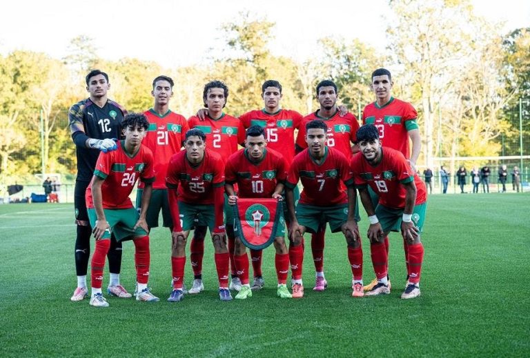 The Moroccan under-20 team is beaten by France