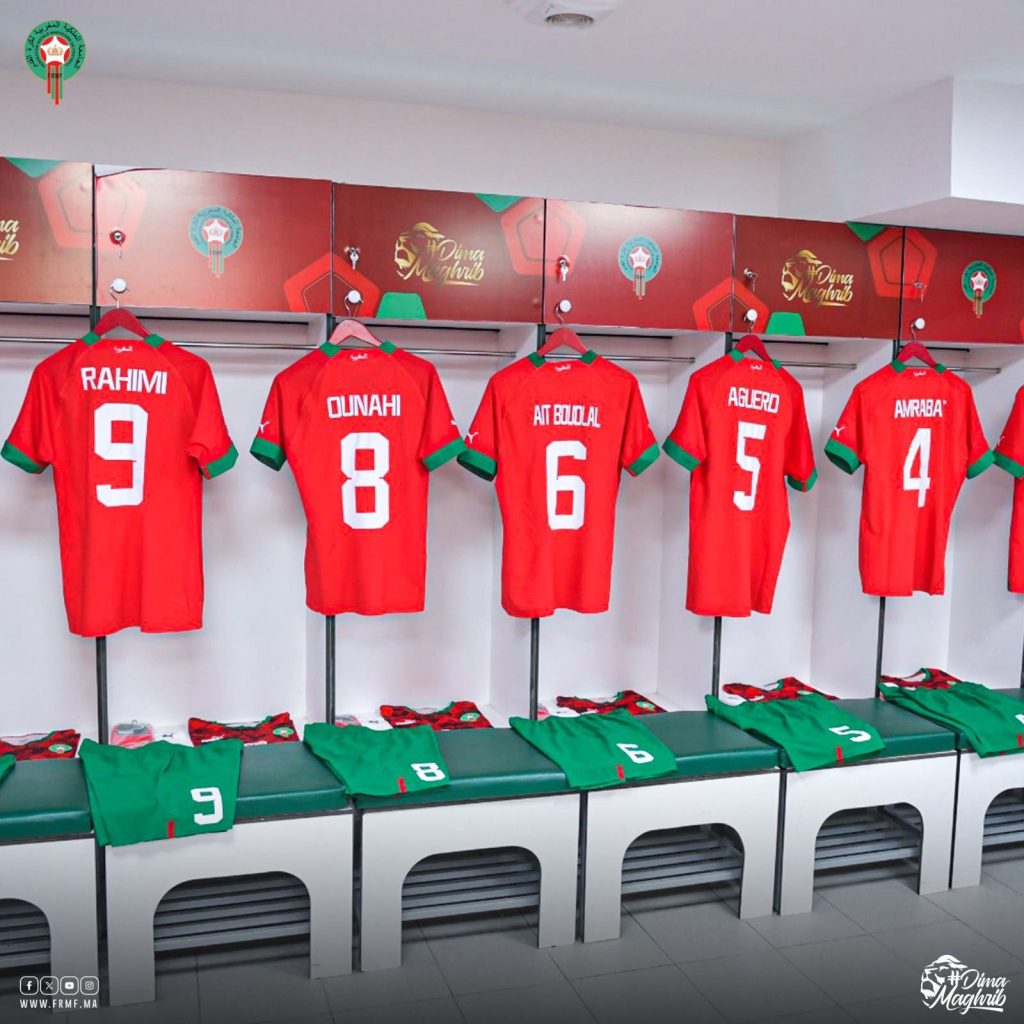 The official composition of the Moroccan national team against the Central African Republic