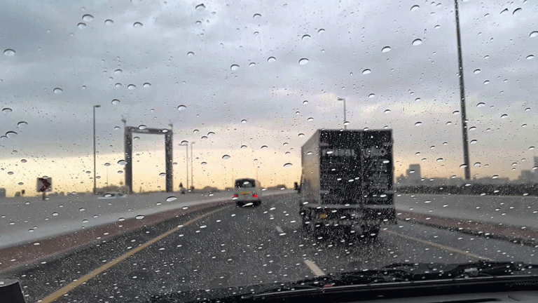 The weather forecast tomorrow: light and scattered rain