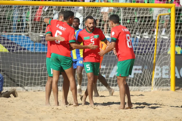Today, start of CAN Beach Soccer Egypt 2024 and Morocco wins against Tanzania for its first match