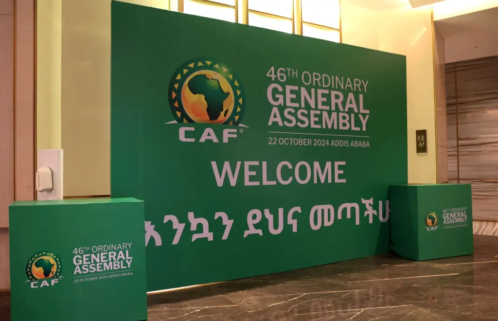 Tomorrow Tuesday October 22, 2024, Addis Ababa hosts the 46th Ordinary General Assembly of CAF