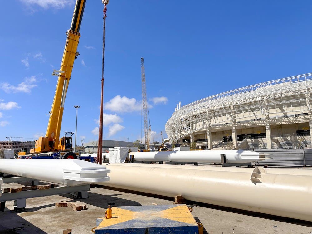 Work on the Grand Stade de Tangier is at an advanced stage